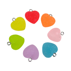 Dijes de Resina Corazones Yummi