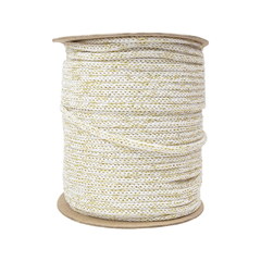 Cordon Trenzado Sintetico con Lurex de 4 mm x 100 mts - ALMACEN DE ARMADO