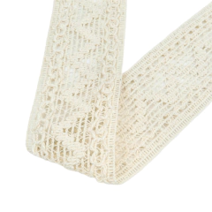 Puntilla Doble Corazon 50mm Crudo - tienda online