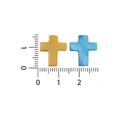 Nacar Cruz Tira 10 x 14 mm - comprar online