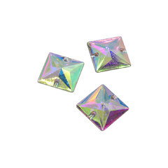 Gemas Tornasoladas Cuadrada 8x8 mm x 100/500 unidades en internet