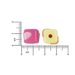 Plastico Formas 3D Cuadrado con Corazon en internet