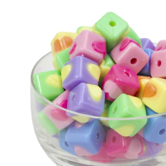 Plastico Formas 3D Cuadrado con Corazon - tienda online