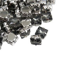 Gemas Engarzada Traslucida Cuadrada 8x8 mm en internet
