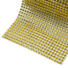 Metro Falso Strass Dorado - comprar online