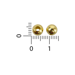 Bolitas de Metal Dorada 6 mm en internet