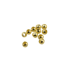 Bolitas de Metal Dorada 4 mm - tienda online