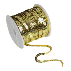 Rollo de Lentejuela Metalizada x 100 Yardas - tienda online