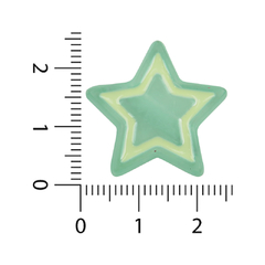 Plastico Traslucido Estrella 22mm - comprar online