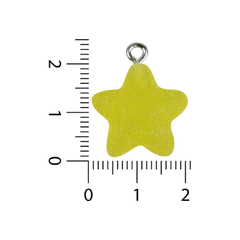Dijes de Resina Estrella Yummi x 10 unidades en internet
