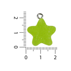 Dijes de Resina Estrella Yummi x 10 unidades - tienda online