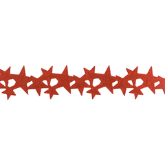 Cinta Navideña Super Star Metalica 20mm x 10 mt - ALMACEN DE ARMADO