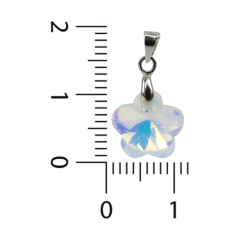 Dije cristal imitación Swaroski Flor 14 mm - comprar online