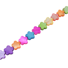 Nacar flor Tira 10 mm