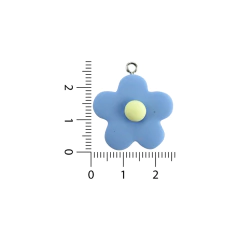 Dijes de Resina Flor - comprar online