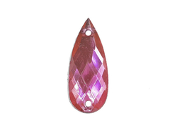 Gemas Para Coser Facetadas Gota 10x23 mm x 50/500 unidades