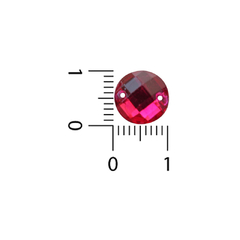 Gemas Para Coser Facetadas Redonda 10 mm x 100/500 unidades - comprar online
