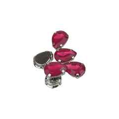 Gemas Engarzada Opalina Gota 10x14 mm en internet