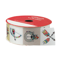 Cinta Estampada Baby Gross Tribal 23 mm x 10 mt