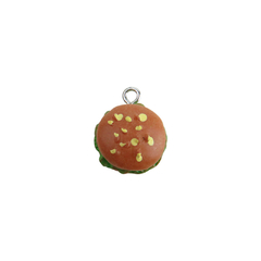 Dijes de Resina Hamburguesa Vegana