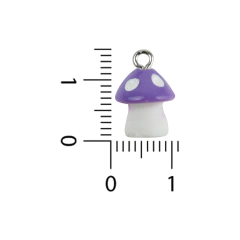 Dijes de Resina Hongo Multicolor Surtido - comprar online