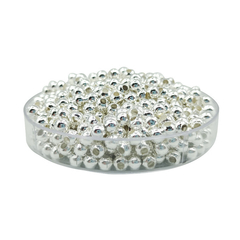 Bolitas de Metal Plateada 3 mm en internet
