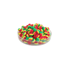 Bolitas Rayadas de Colores 6MM - tienda online
