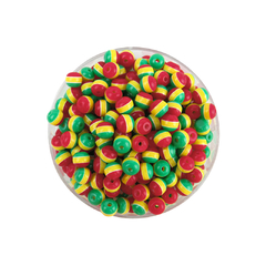 Bolitas Rayadas de Colores 6MM - ALMACEN DE ARMADO