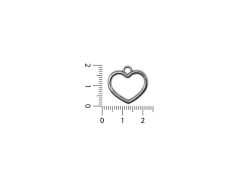 Dijes de Fundición Corazón - comprar online