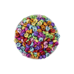 Plastico Plano Mix Oscuro Signos del Zodiaco Negros - ALMACEN DE ARMADO