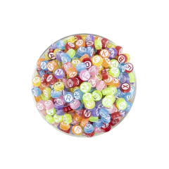 Plastico Plano Letra Mix Transparente Fondo Blanco - ALMACEN DE ARMADO