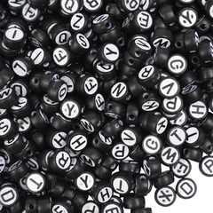 Imagen de Plastico Plano Letra Negra Fondo Blanco