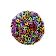 Plastico Cuadrado Mix Oscuro Corazon Negro - ALMACEN DE ARMADO