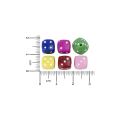 Dados Mix Oscuro 8 x 8 mm Pasante en internet