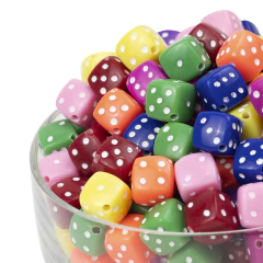 Dados Mix Oscuro 8 x 8 mm Pasante - tienda online