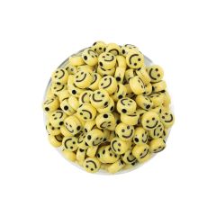 Imagen de Plastico Plano Amarillo Carita Negra 9 mm