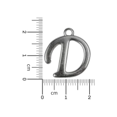 Dije de Fundición Letra D en internet