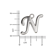 Dije de Fundición Letra N en internet