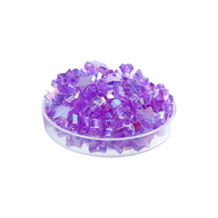 Estrellas de Plastico Tornasoladas