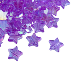 Estrellas de Plastico Tornasoladas - ALMACEN DE ARMADO