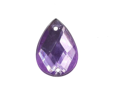 Gemas Para Coser Facetadas Gota 13x18 mm - comprar online