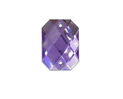 Gemas Para Coser Facetadas Rectangular 13x18 mm - comprar online