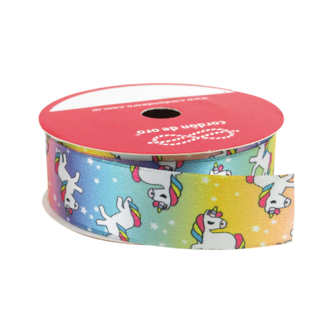 Cinta Estampada Mil Unicornios 2,5 cm x 10 mt