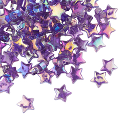 Estrellas de Plastico Tornasoladas - ALMACEN DE ARMADO