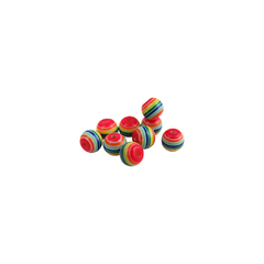 Imagen de Bolitas Rayadas de Colores 6MM