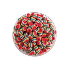 Bolitas Rayadas de Colores 6MM - ALMACEN DE ARMADO