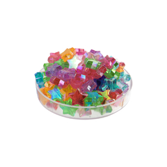 Estrellas de Plastico Tornasoladas - tienda online