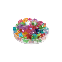 Estrellas de Plastico Tornasoladas - comprar online