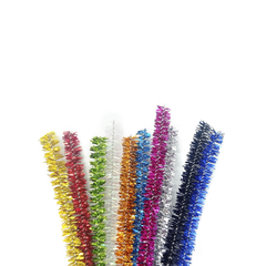 Limpia Pipa Lurex x 100 unidades