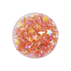 Estrellas de Plastico Tornasoladas